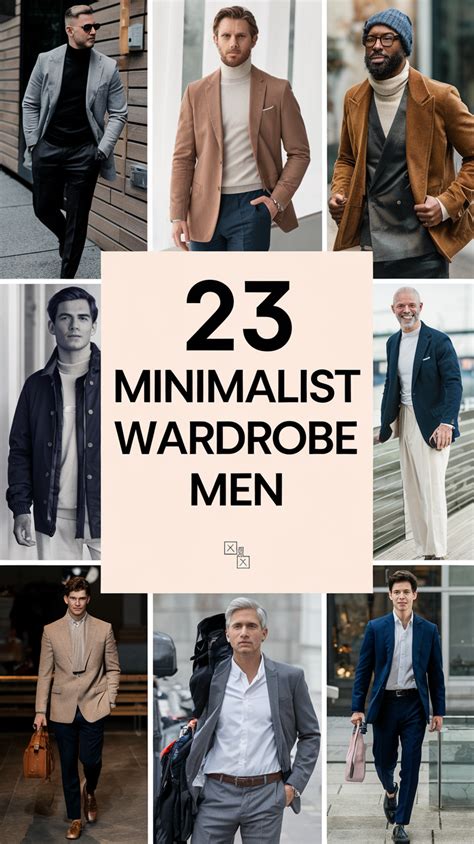Wardrobe Minimalist Man