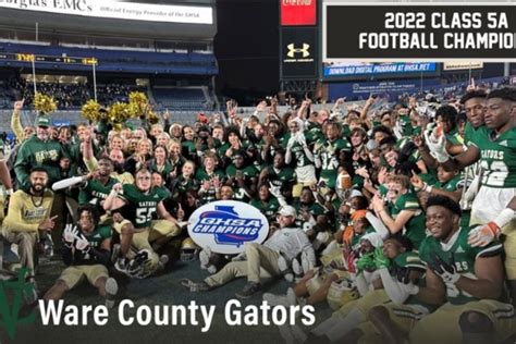 Ware County Football: Dominating The Field In 2023