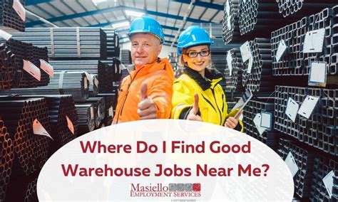 warehouse jobs hiring near me asap