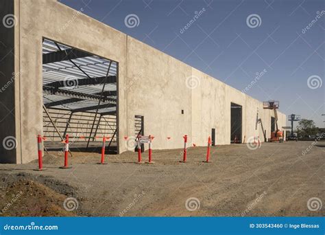 Warehouse under construction