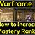 warframe how to increase mastery rank