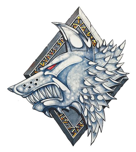 warhammer 40k space wolves logo