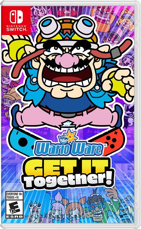 warioware get it together logo png