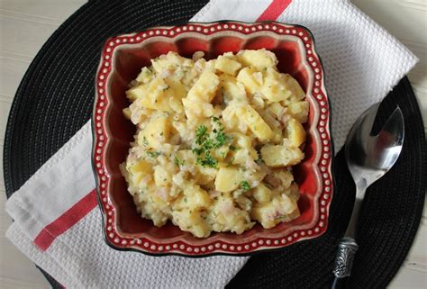 warm austrian potato salad