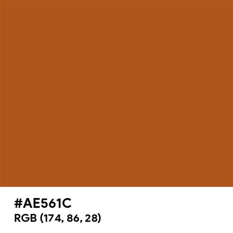 warm brown hex code