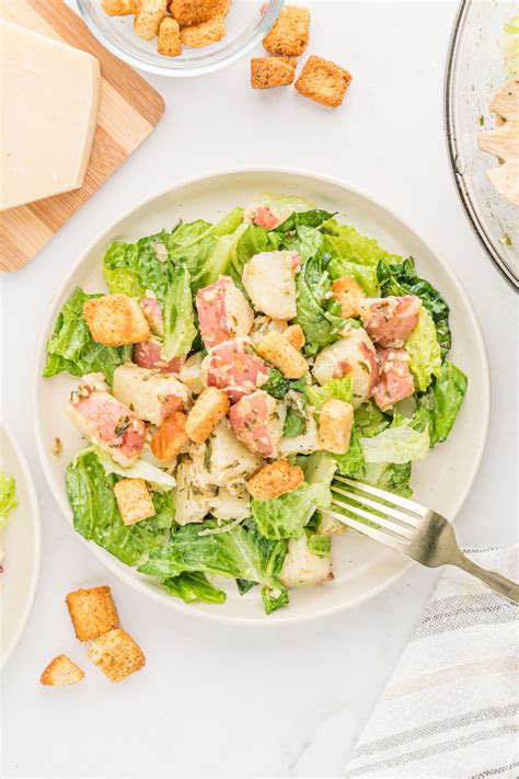 Warm Caesar Salad Dressing