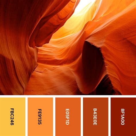 Warm Color Scheme For site