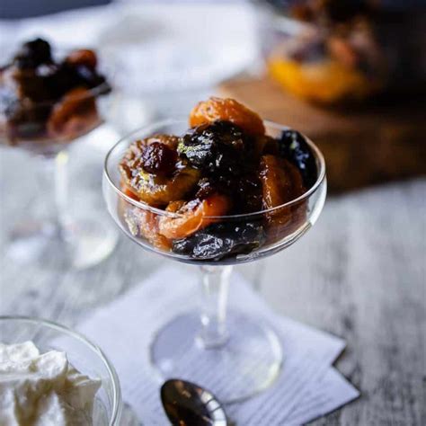 Warm Dried Fruit Compote