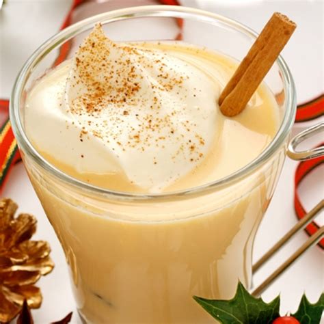 Warm Eggnog Drinks