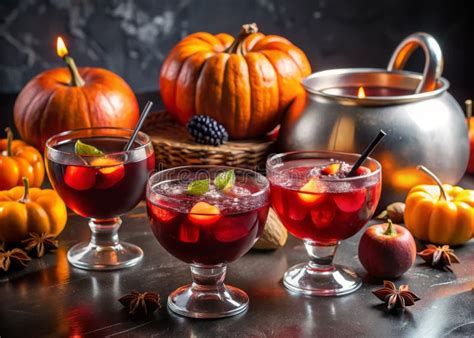 Warm Halloween Drinks