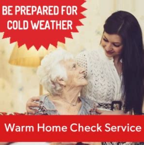 warm home check service east sussex