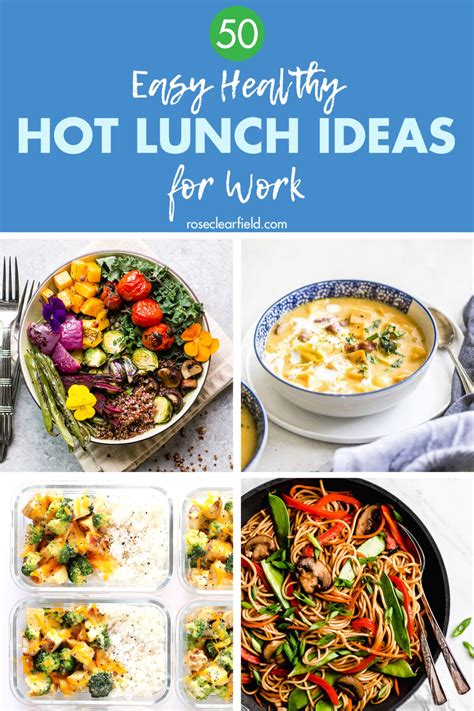 warm lunch ideas for work