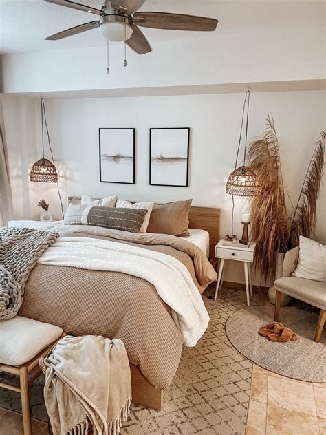 Warm Neutrals for Boho Bedroom