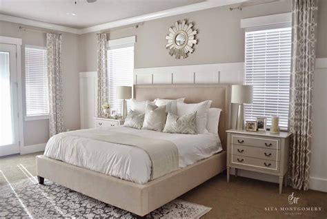 warm neutrals master bedroom