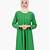 warna jilbab yg cocok untuk baju warna hijau lumut