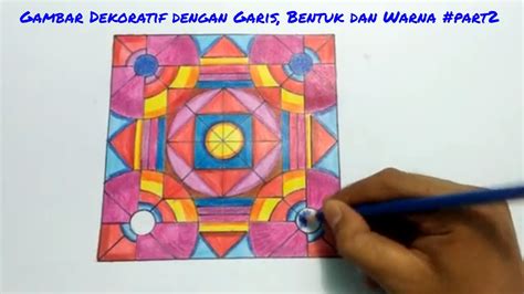 warna berupa Lukisan Dekoratif Adalah Indonesia