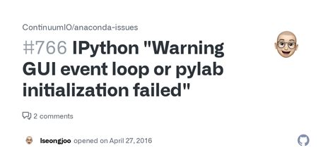 warning: initialization of dc failed