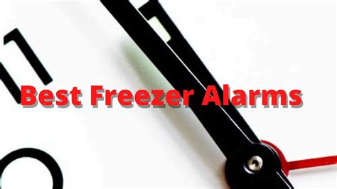 Warning Freezer Buzzer