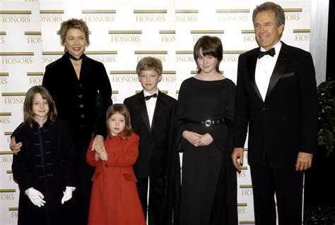 warren beatty and family pictures