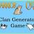 warrior cat clan generator game
