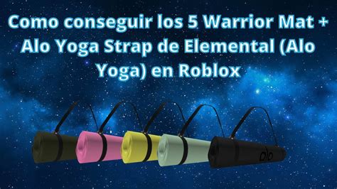 warrior mat alo yoga roblox