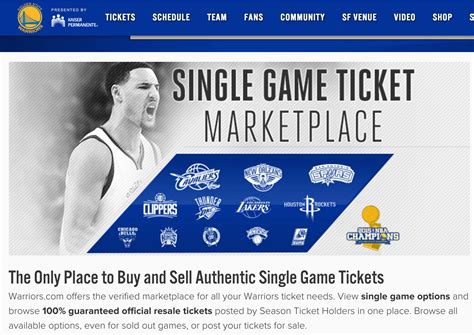 warriors game tickets stubhub