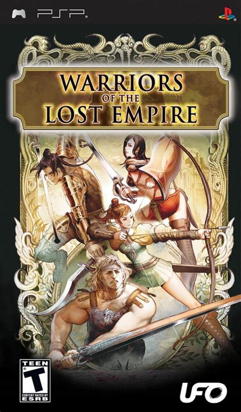 warriors of the lost empire psp