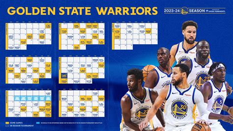 warriors schedule 2023-24