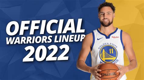 warriors starting lineup 2022