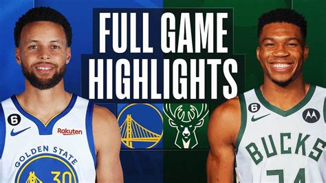 warriors vs bucks 2023