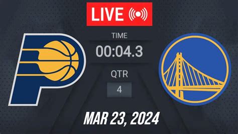 warriors vs pacers live