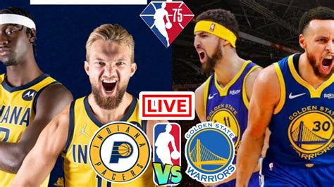 warriors vs pacers live free