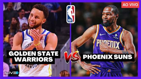 warriors vs suns ao vivo