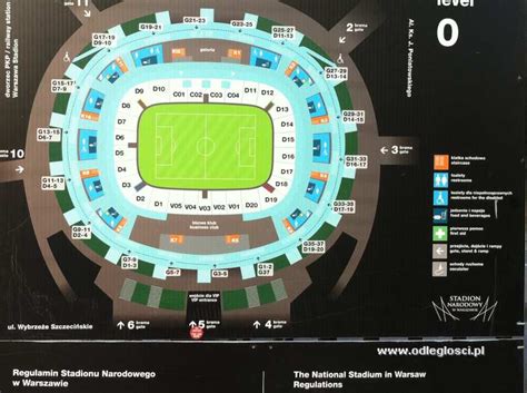 warszawa stadion narodowy mapa