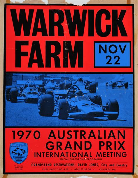 warwick farm motor racing