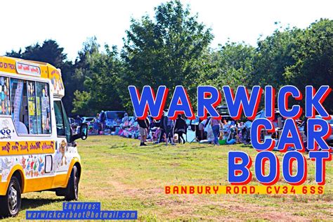 warwick racecourse car boot sale