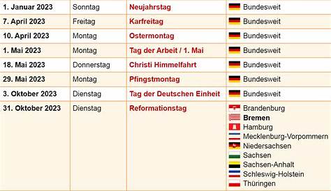 Feiertage in Deutschland 2023 | kununu News