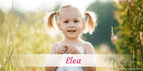 was bedeutet der name elea
