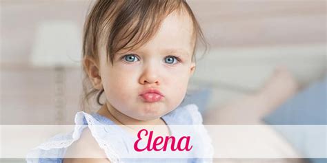 was bedeutet der name elena