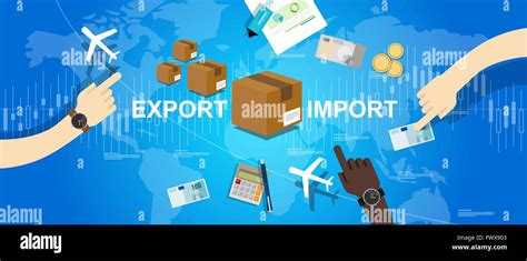 was bedeutet import und export