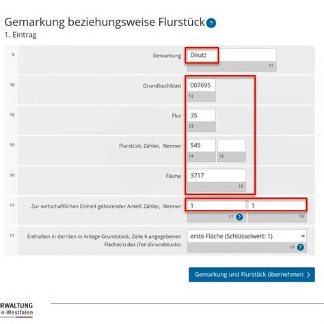 was ist eine gemarkung beispiel