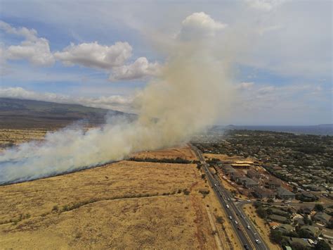 was kihei maui affected by the fire