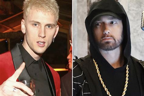 Eminem Rips Into Machine Gun Kelly Again On Stage Street Stalkin