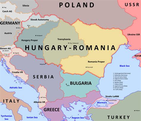 was romania part of hungary