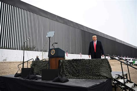 was the border secured under trump