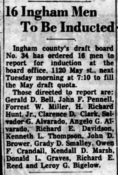 was there a draft in 1957