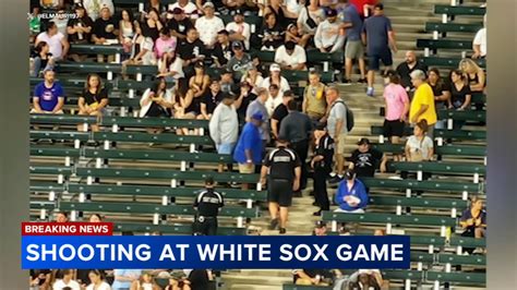 was there a shooting at the white sox game