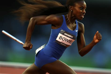 was tori bowie a sprinter