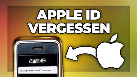 was tun wenn apple id vergessen