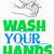 wash hands sign printable free